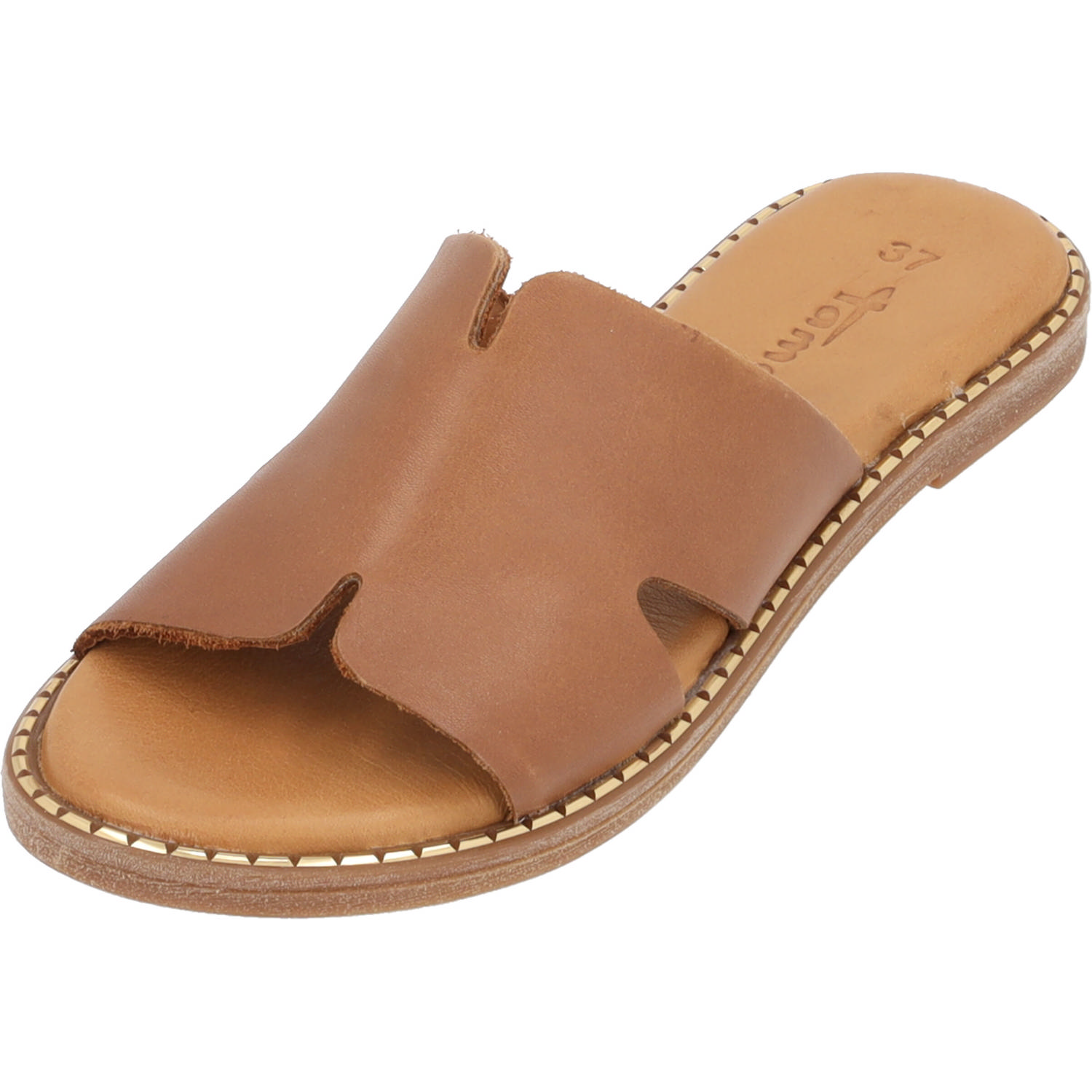 Tamaris 27135, Pantoletten, Damen, Braun (Cognac)