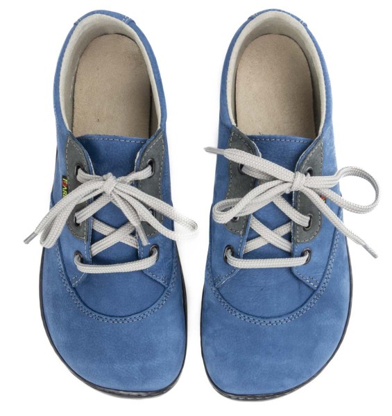Fare Bare |vA ~ LowCut Leder Schnürer ~ Blau