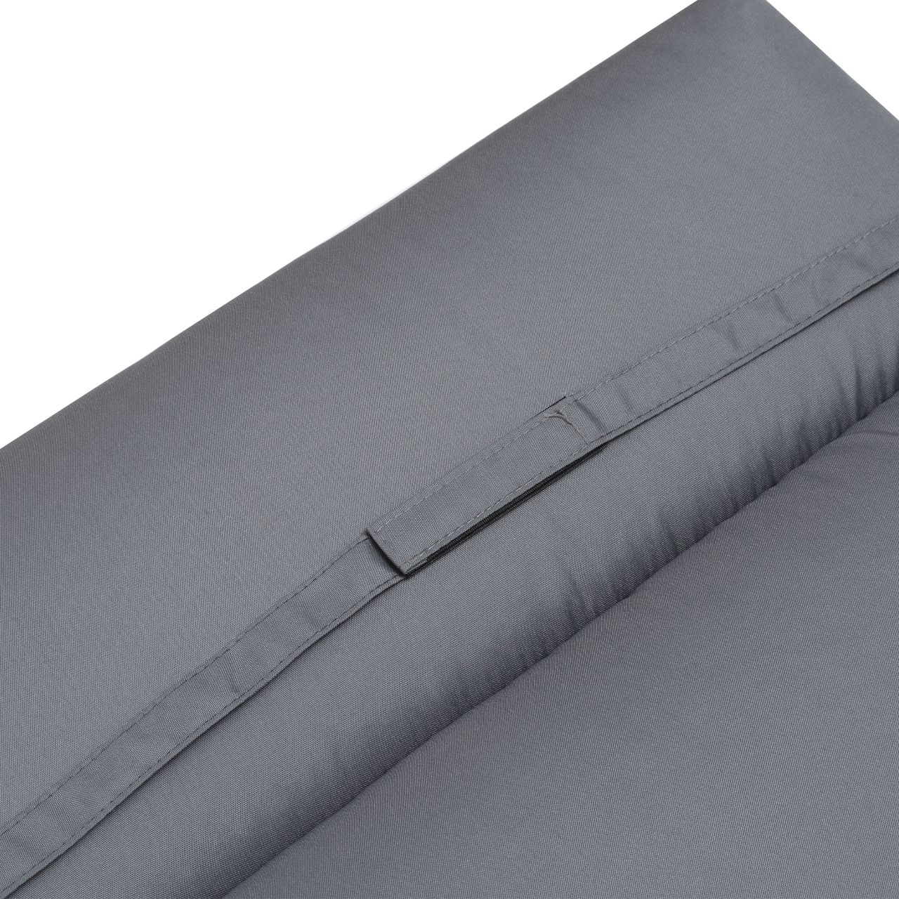 Outsunny Liegenauflage Liegenpolster Sonnenliege Auflage Gartenliege Polsterauflage Bezug Polyester Dunkelgrau 196 x 55 x 8 cm