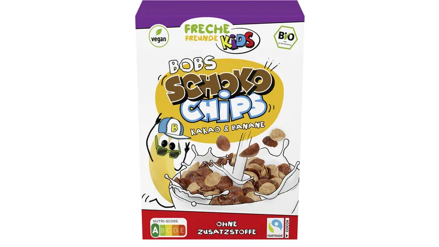 Freche Freunde Bio Bobs Schoko Chips Kakao & Banane 275 g