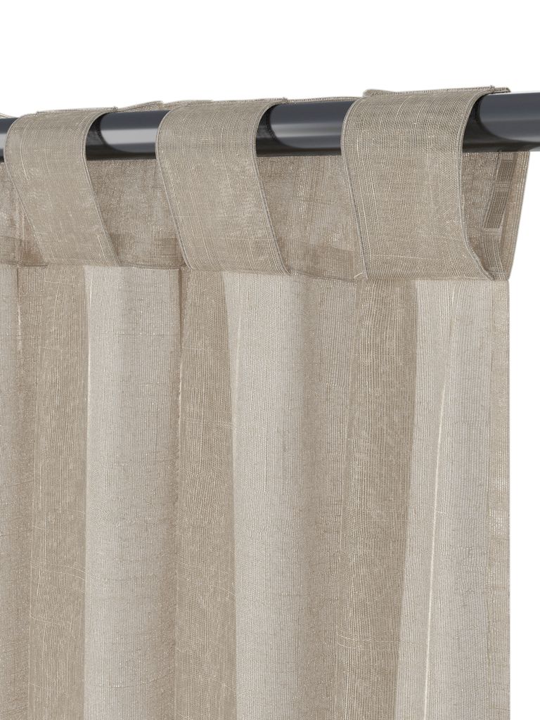 Zasłona AGA 1x140x300cm len khaki