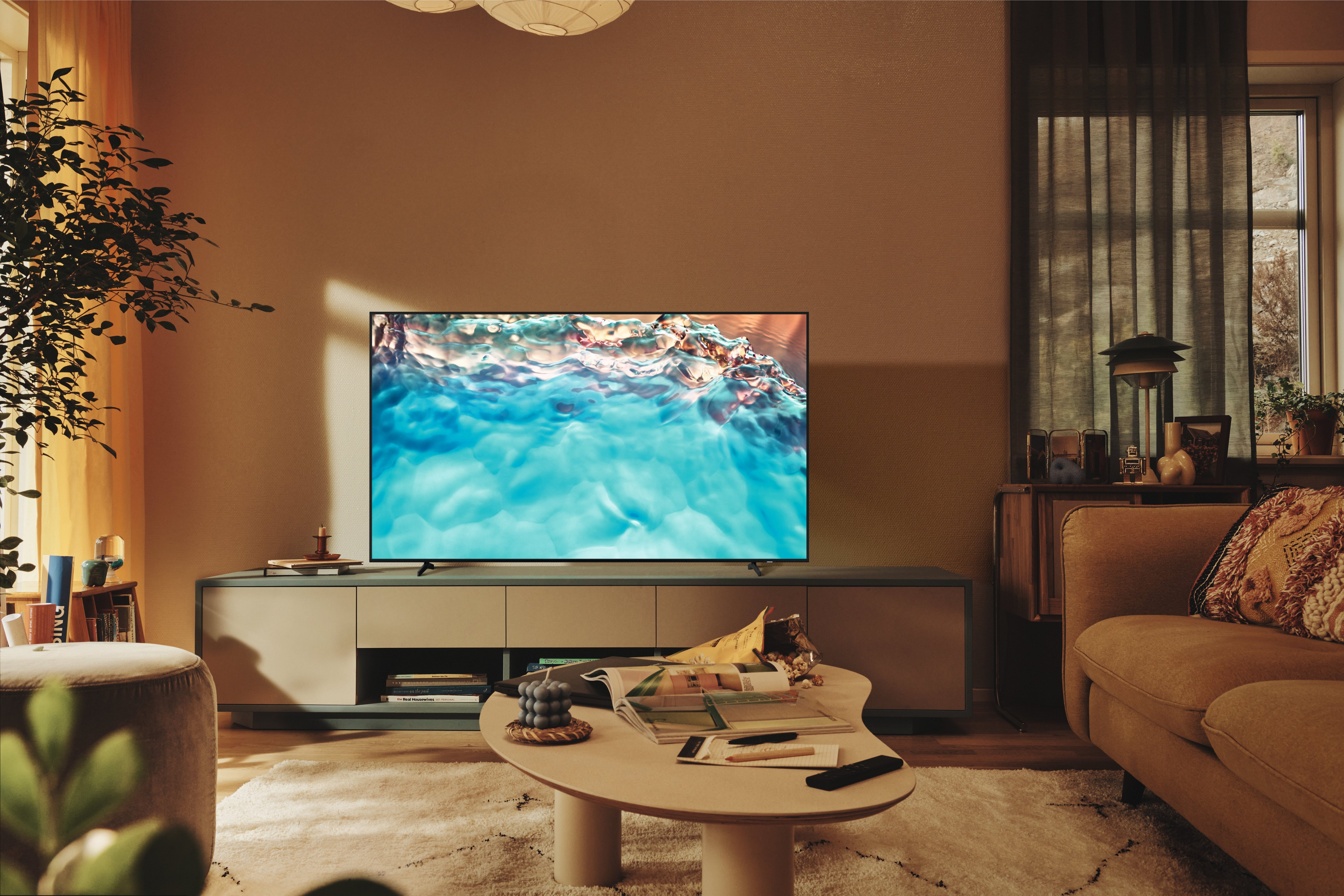 Samsung GU43BU8079U LED-Fernseher (108 cm/43 Zoll, 4K Ultra HD, Smart-TV, Crystal Prozessor 4K,HDR,Motion Xcelerator)