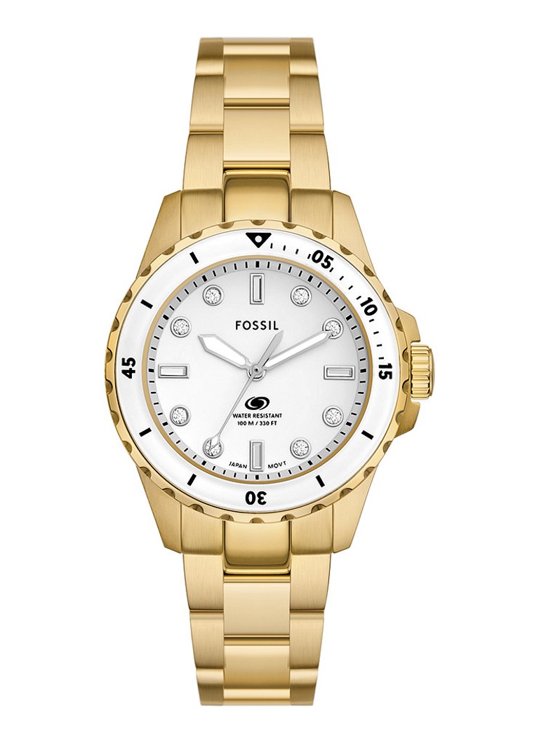 Fossil  Blue Dive horloge ES5350
