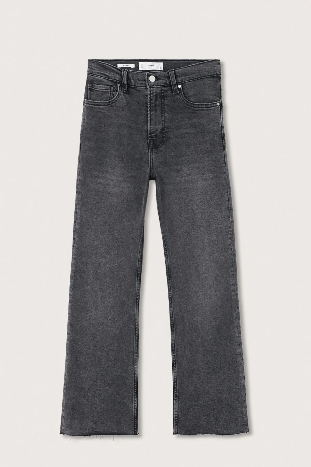 MANGO  Jeans - Grau - Bootcut