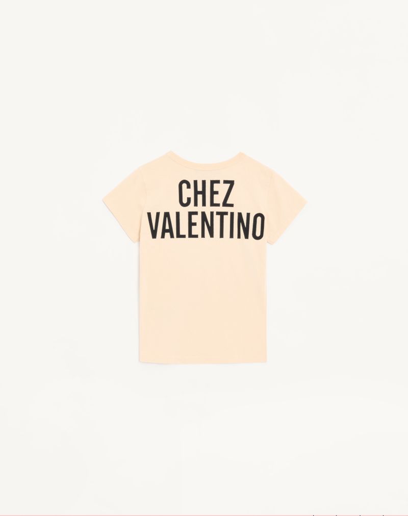 Camiseta de algodão estampada