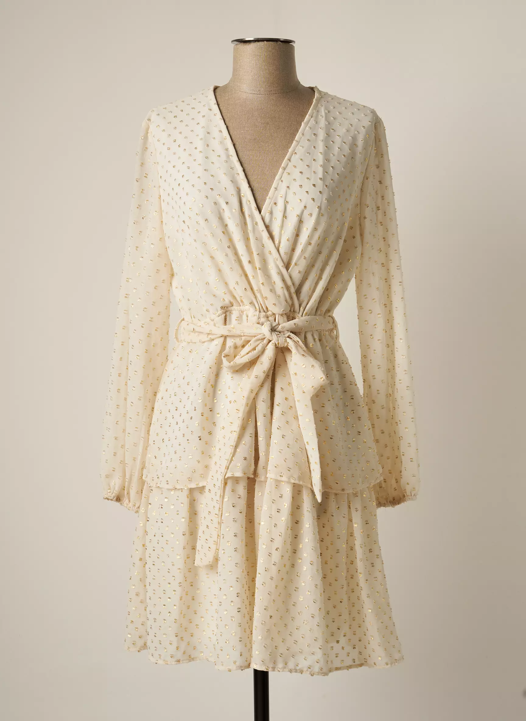Bisou S Project Robes Mi Longues Femme couleur beige