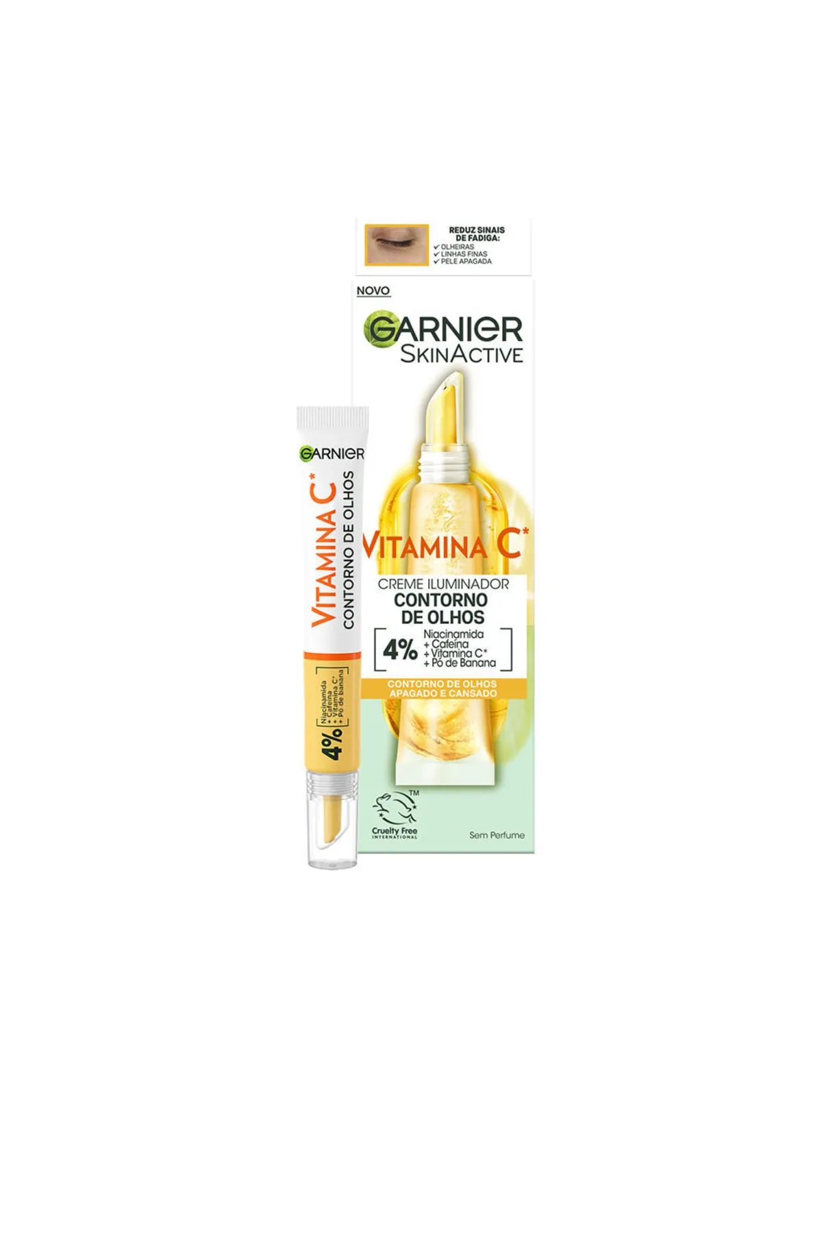 Garnier  Skinactive Vitamin C Leuchtende Augenkonturcreme Garnier 15 ml