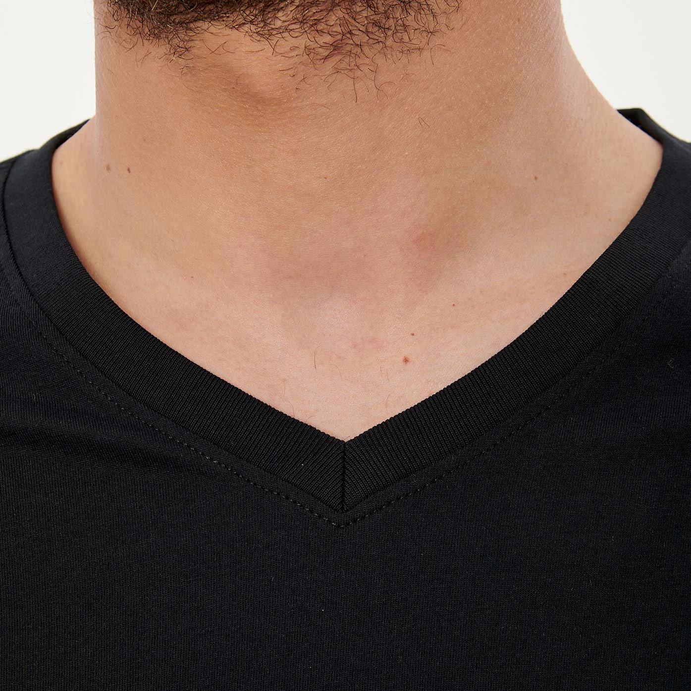 SETER  T-shirt noir homme 100% coton bio