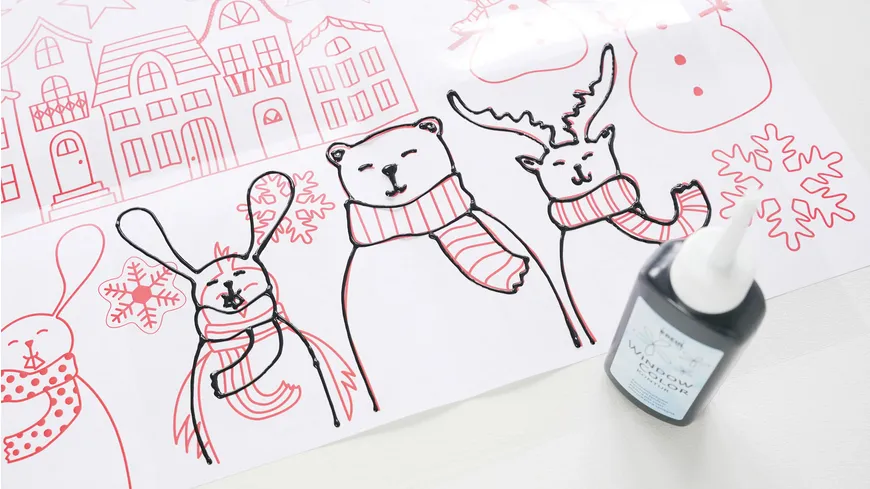 KREUL Window Color Set Hello Winter 400 ml