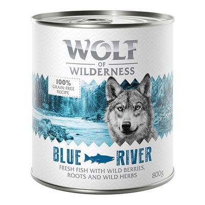 Sparpaket Wolf of Wilderness Adult 24 x 800 g - Single Protein