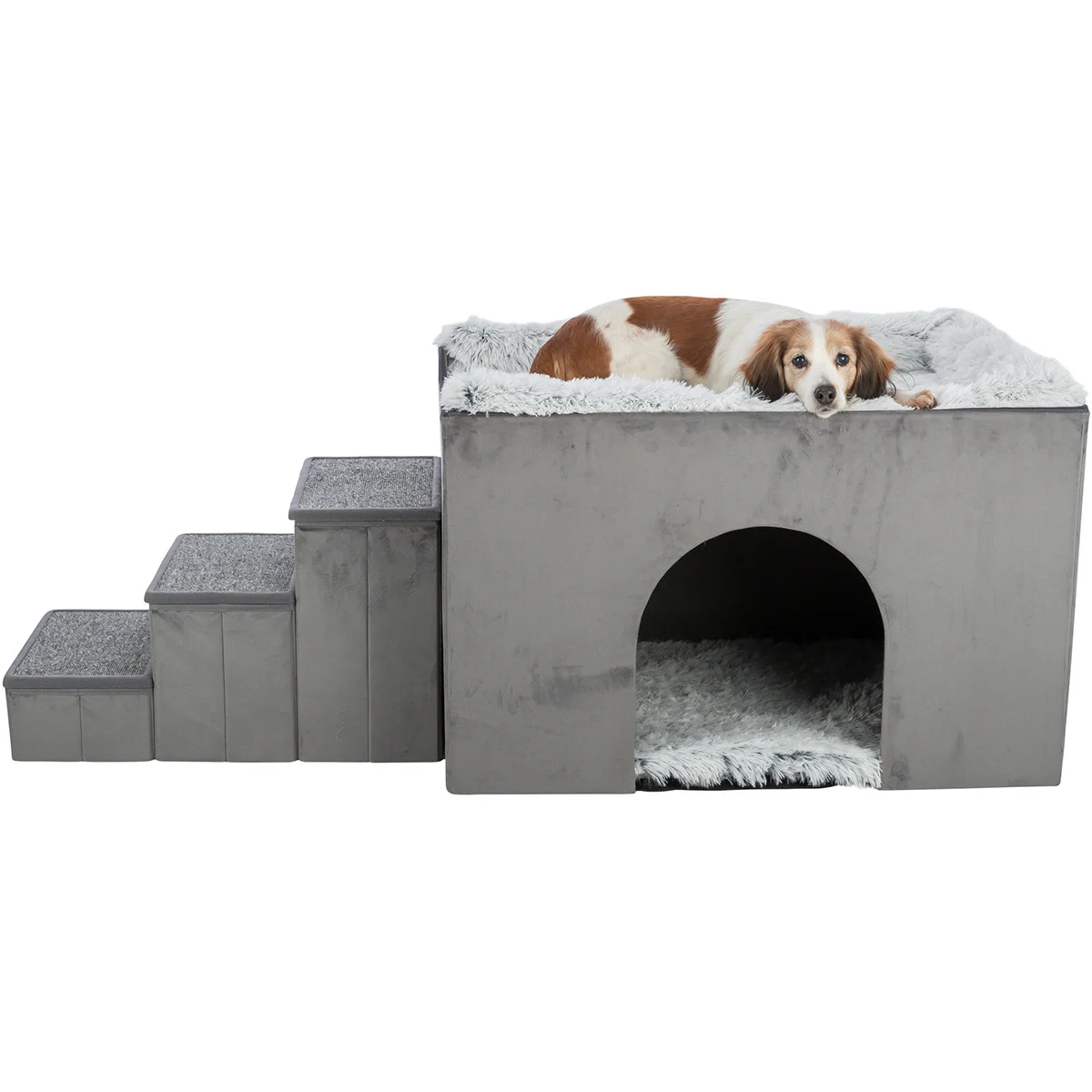 Trixie Höhle Harvey mit Treppe 154 × 60 × 60 cm bei ZooRoyal