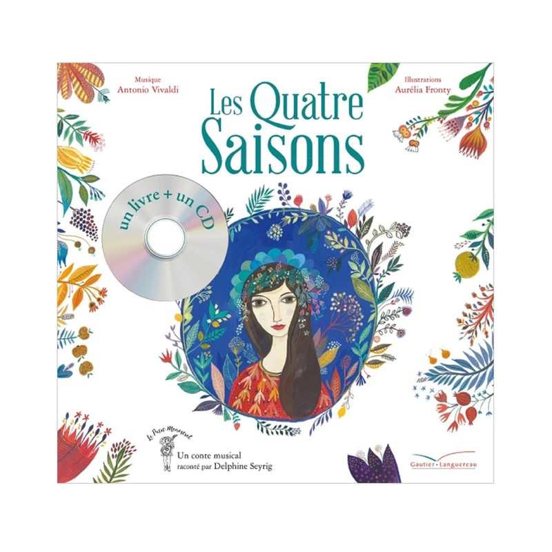 Livre-CD Les Quatre Saisons de Vivaldi - Gautier Languereau