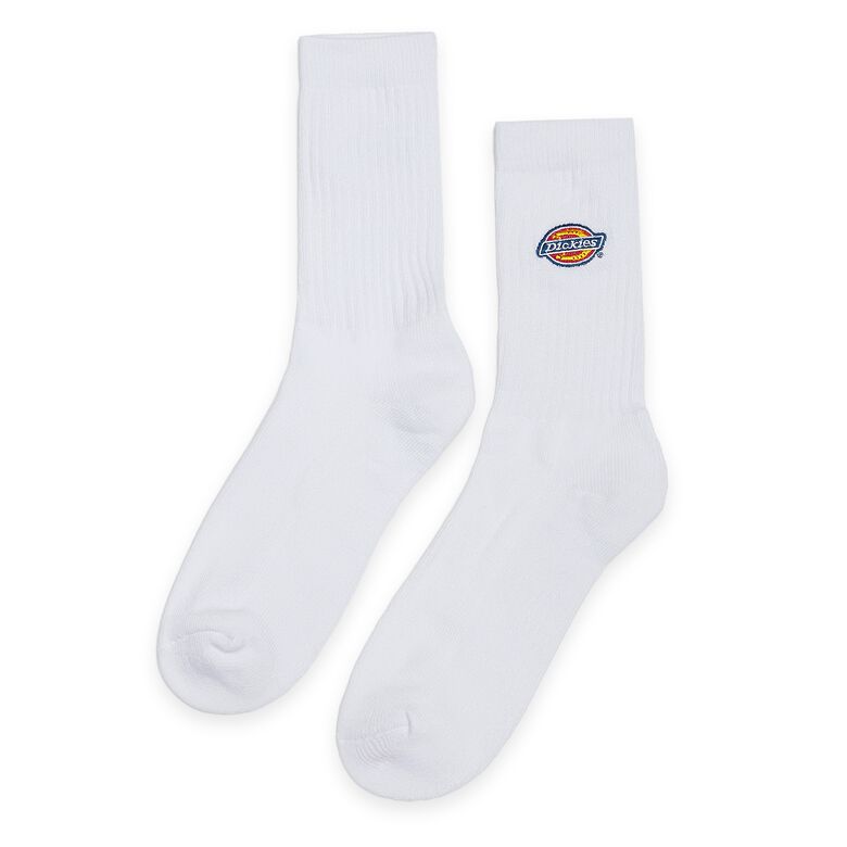 Dickies Valley Grove Embroidered Sock (3 Pack) white