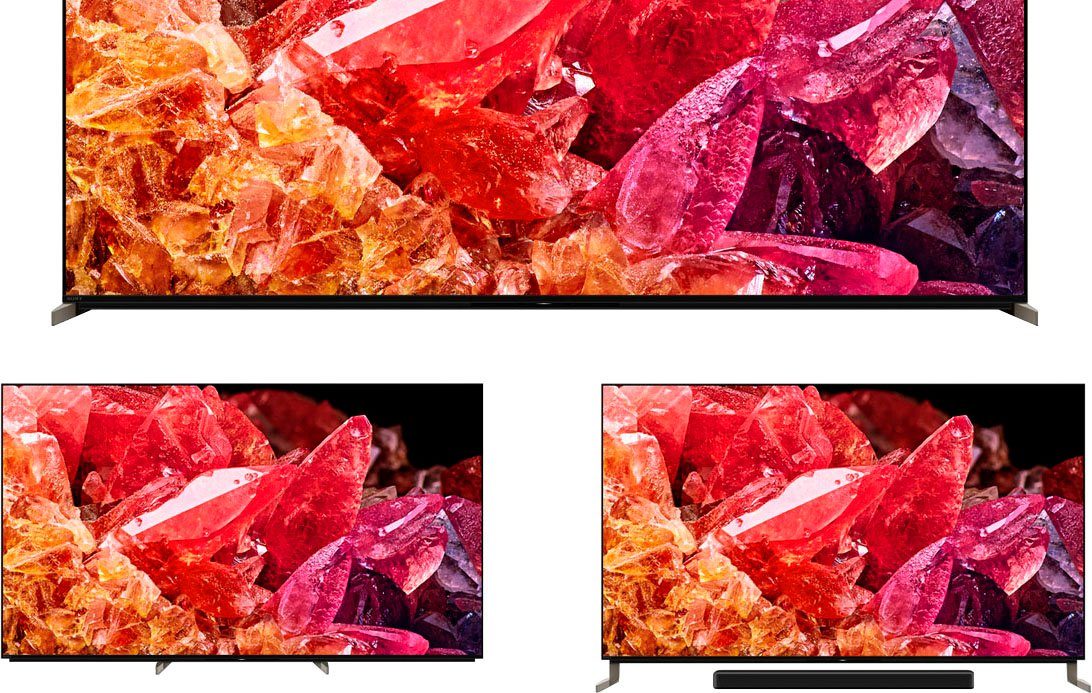 Sony XR-65X95K LED-Fernseher (164 cm/65 Zoll, 4K Ultra HD, Google TV, Smart-TV, BRAVIA CORE, mini LED, Perfekt für Playstation 5)