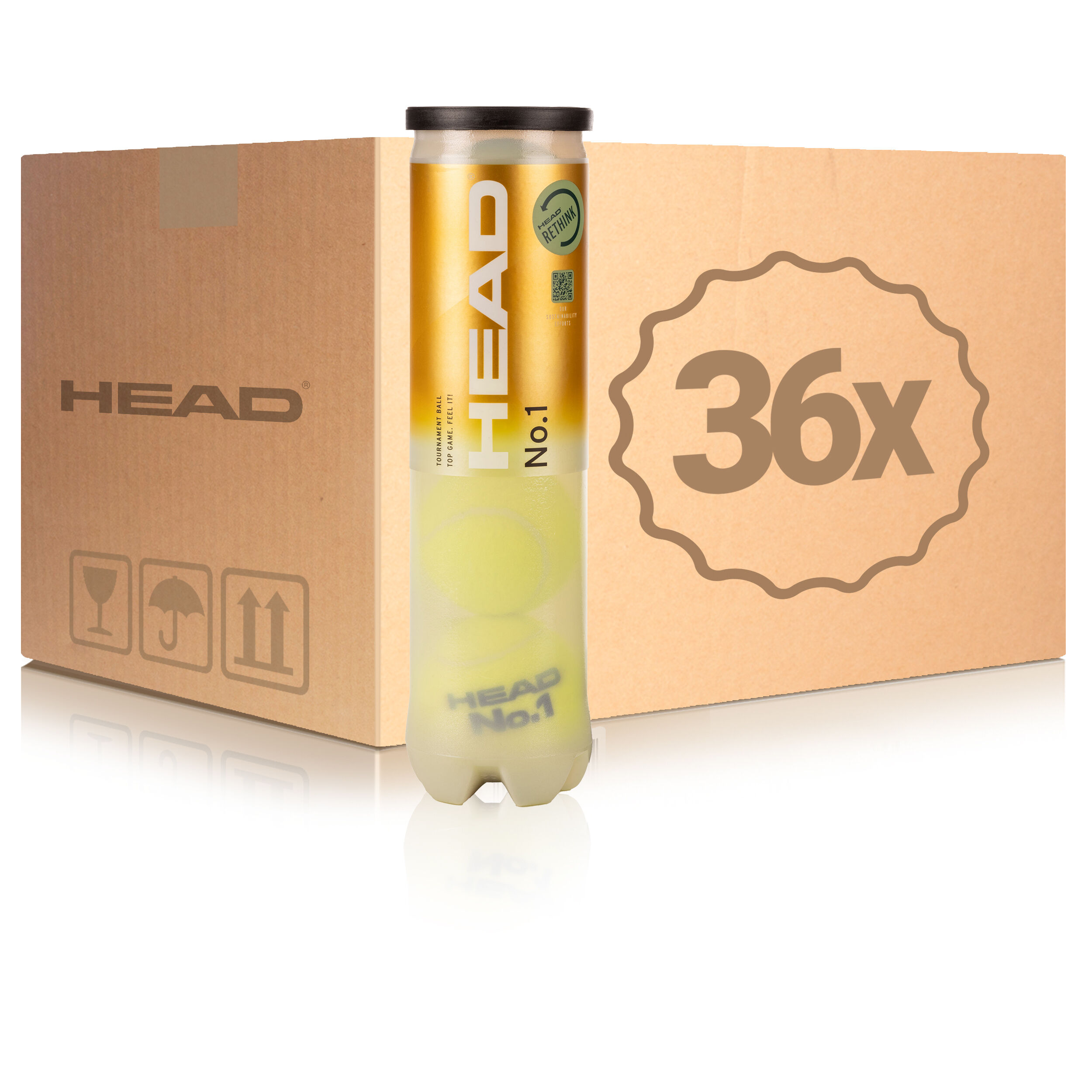 No.1 36x 4er Dose Im Karton