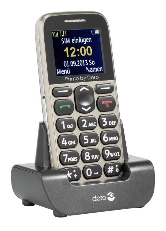 Doro Prime 213 4,3 cm (1,7 Zoll) Mobiltelefon Mobiltelefon Beige
