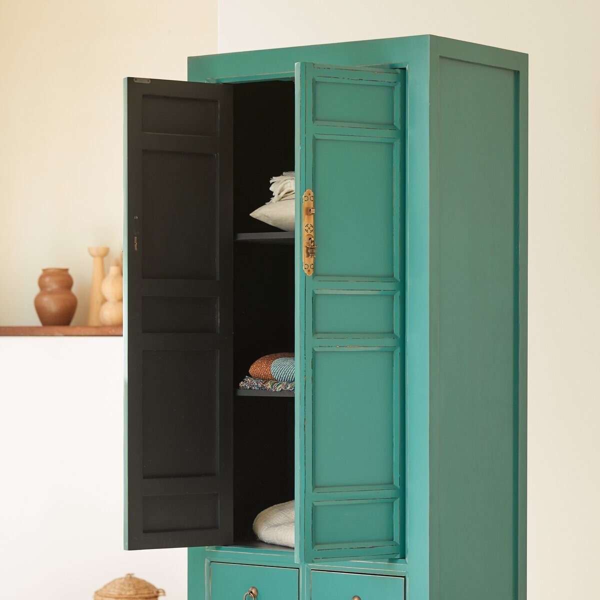 Tikamoon Buffet Esszimmerschrank aus Pinie