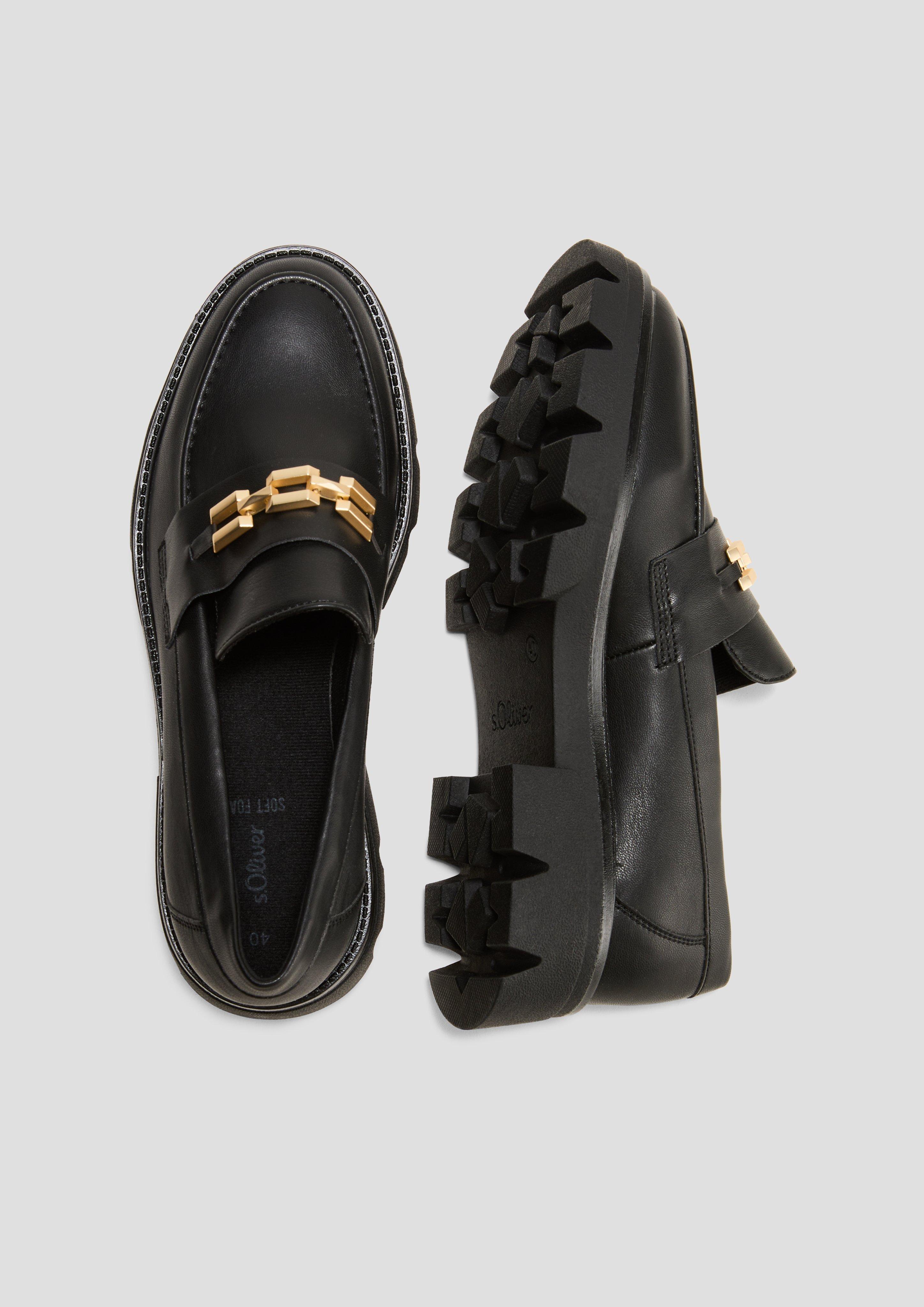 Loafer mit Schmuck-Detail  6008291-022