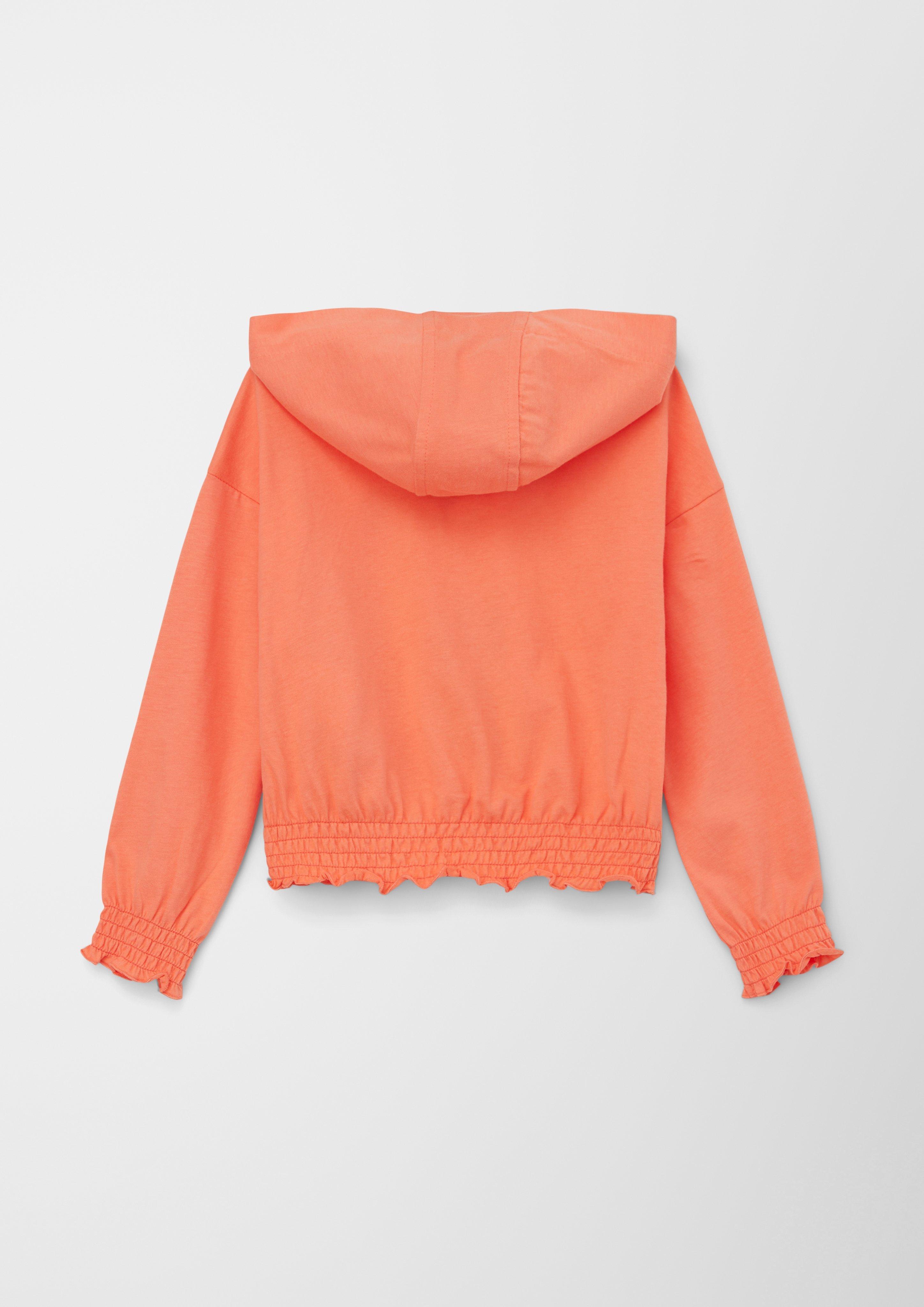 T-Shirt mit Smok-Details  2127383-2034