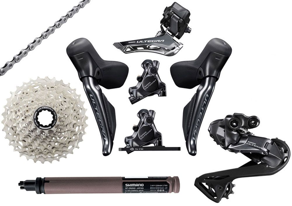Shimano ULTEGRA Di2 R8170 2x12-fach Upgrade-Kit Disc 11-34 kaufen | Bike-Discount