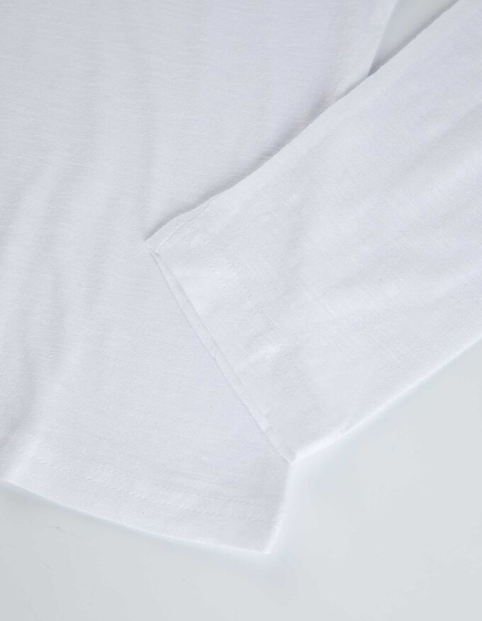 Langarmshirt - Viskose-Anteil