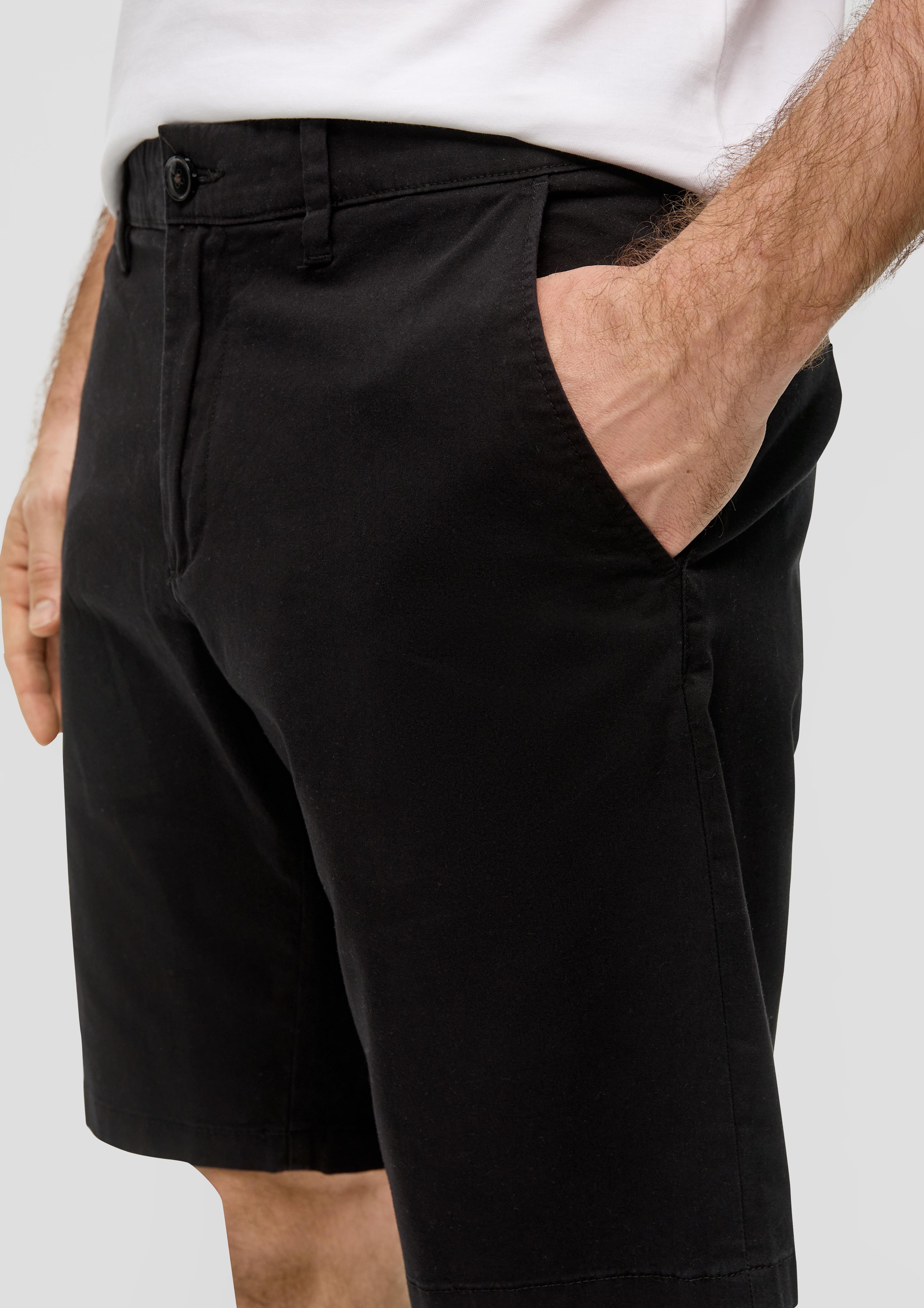 Slim Fit: Bermuda aus Baumwollstretch  2143799-9999