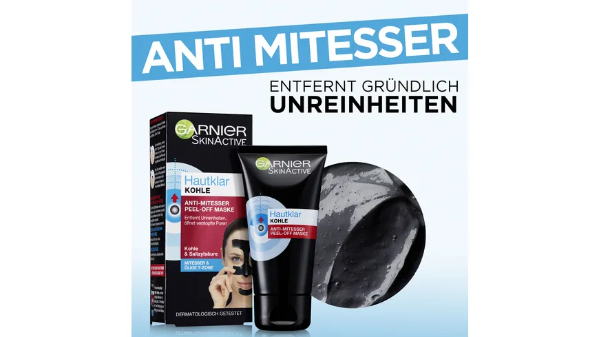 Garnier Skin Active Hautklar PeelOff Gesichtspeeling 50 ml