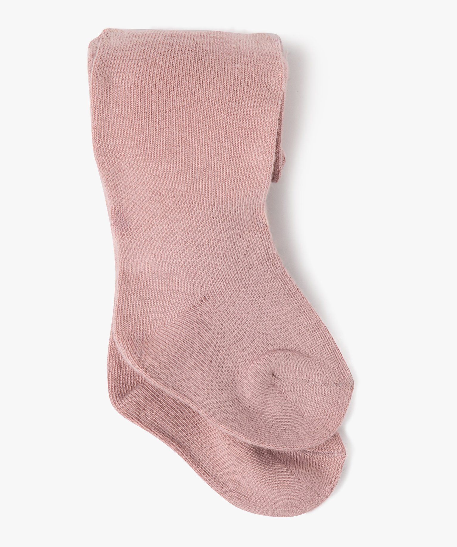 Ensemble 2 pièces barboteuse + collants chauds bébé fille... rose | GEMO