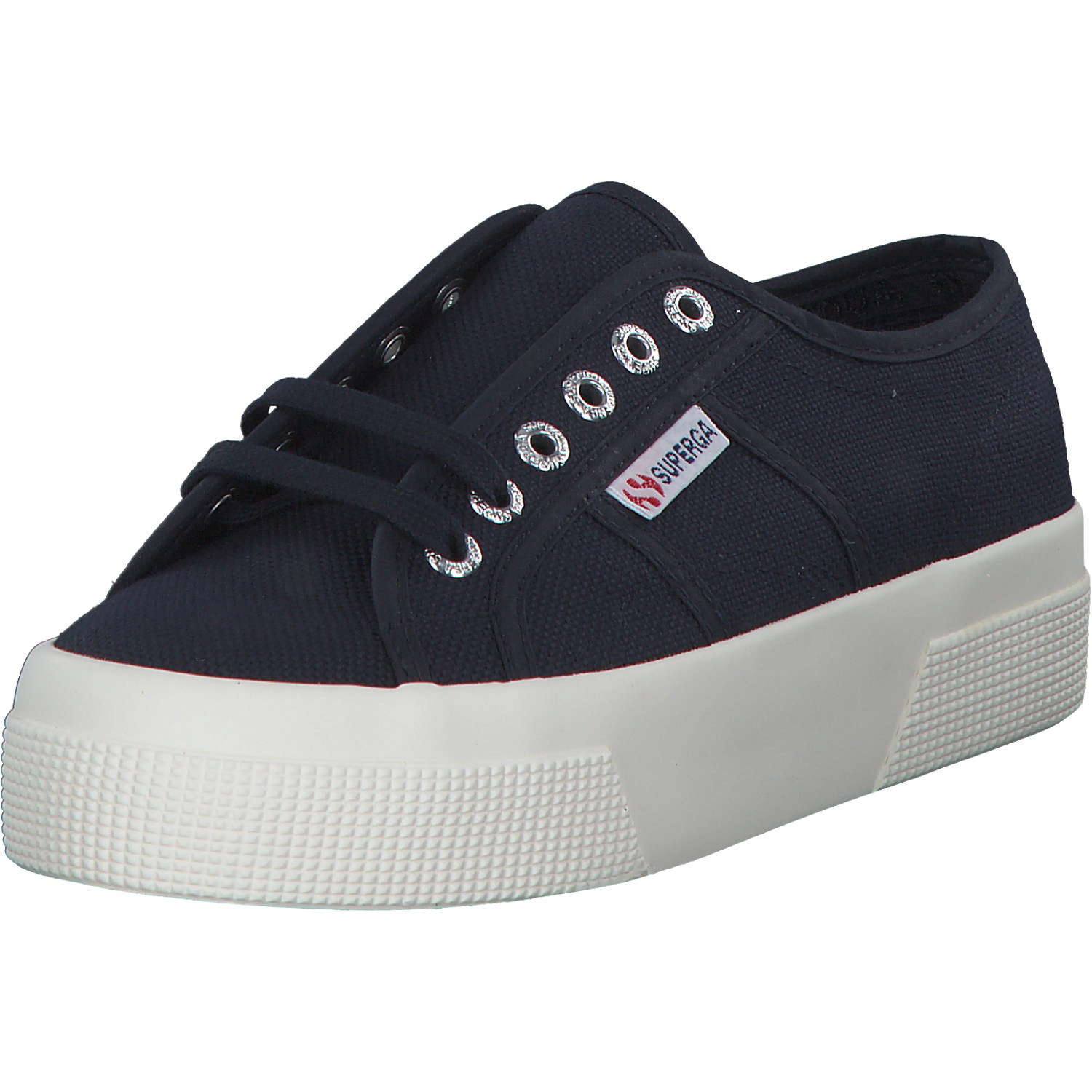 Superga 2740 Platform S21384W, Schnürschuhe, Damen, navy favorio