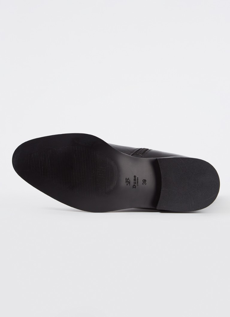Dune London Wide Fit Taylyn -nahkakengät hevoskuolainalla