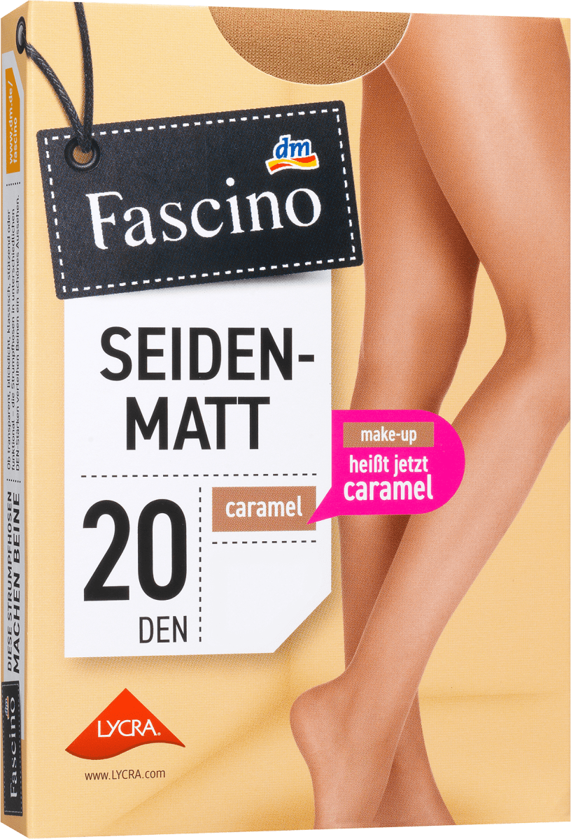 Strumpfhose seidenmatt caramel Gr. 50/52, 20 DEN, 1 St
