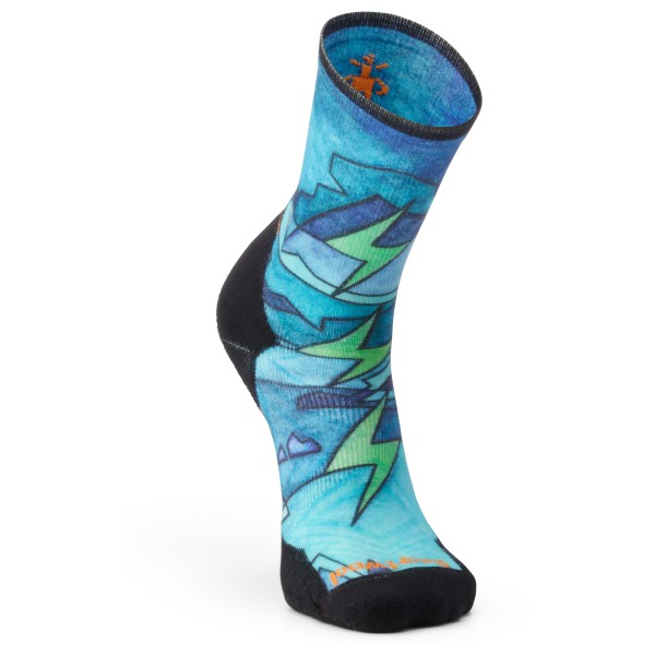 Smartwool - Athlete Edition Run Print Crew - Laufsocken