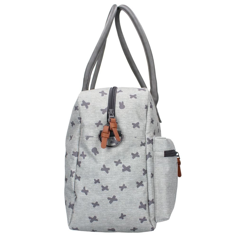 Wickeltasche Große Graue Baby Wickeltasche & Wickelunterlage  Fashion Miffy