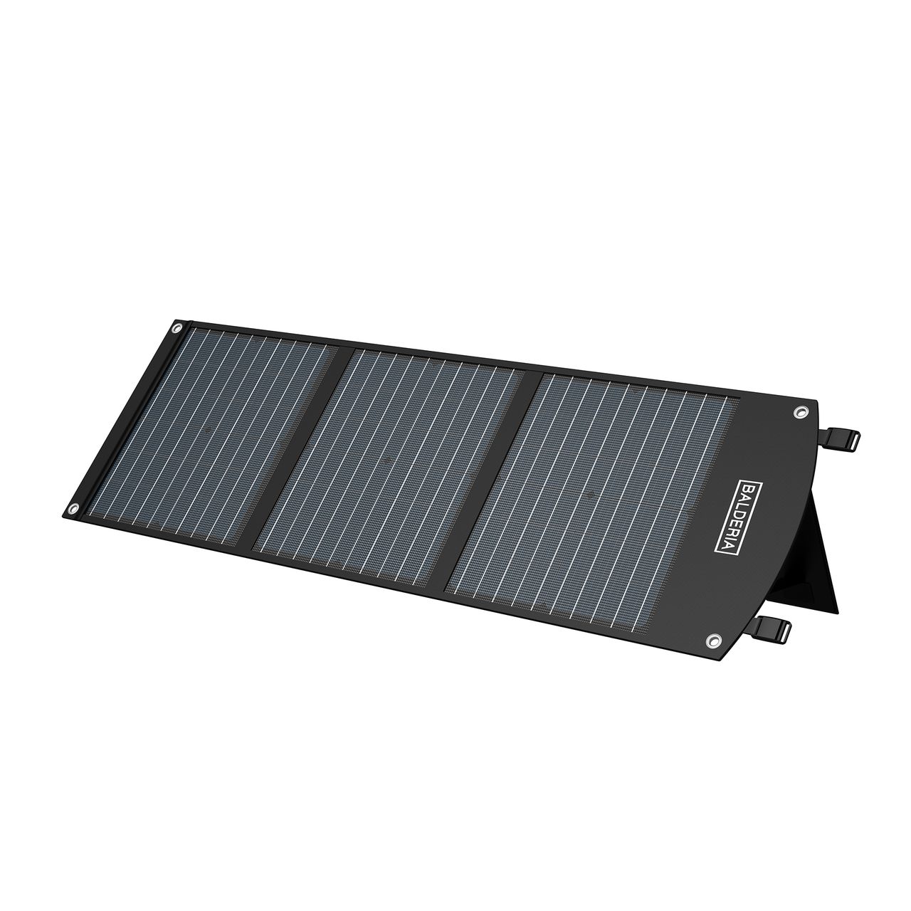 BALDERIA Power Set PS300-60: Solar-Generator, Kraftwerk, Tragbare Powerstation 231Wh mit Solarpanel 60W