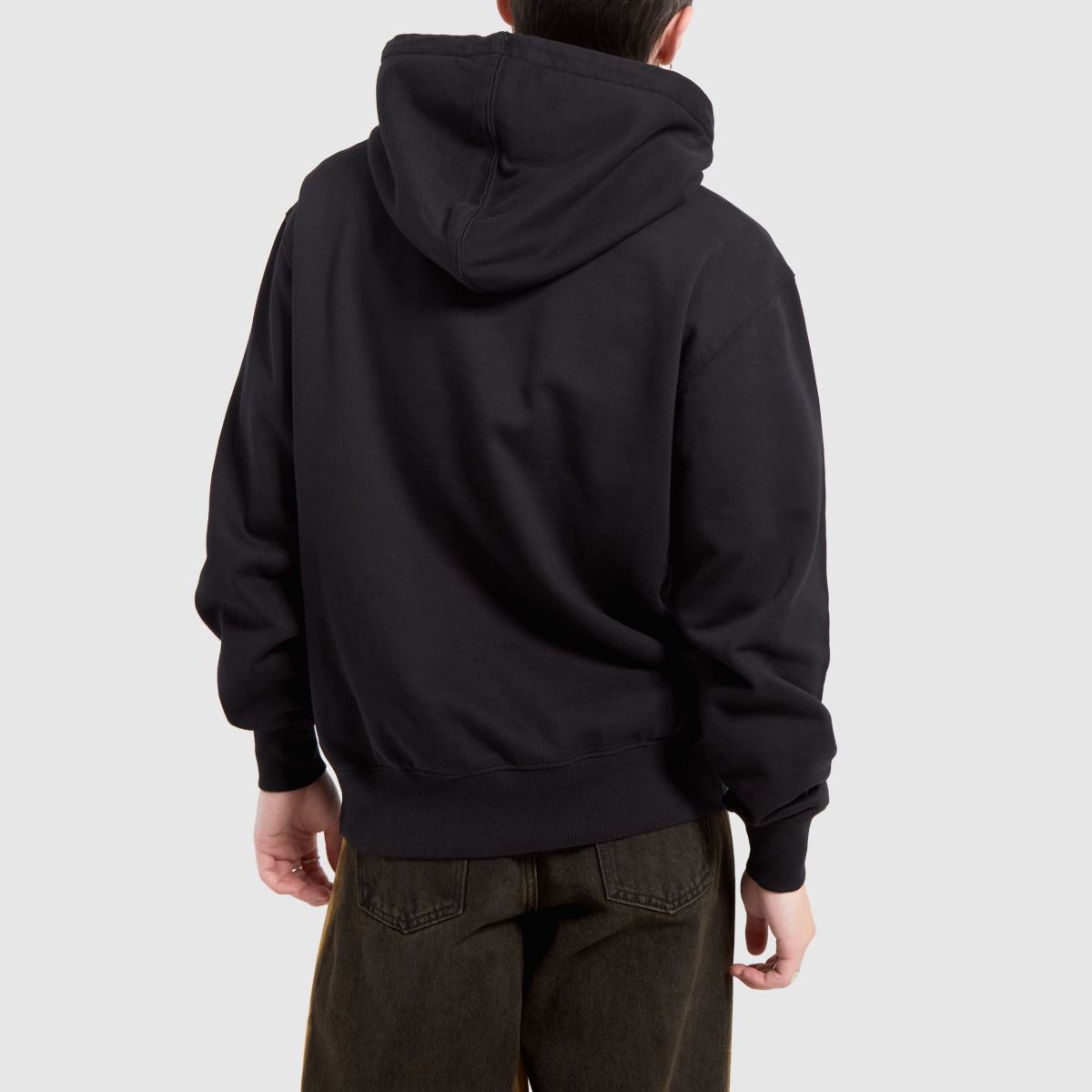 DICKIES Melvern pulover s kapuco v črni barvi