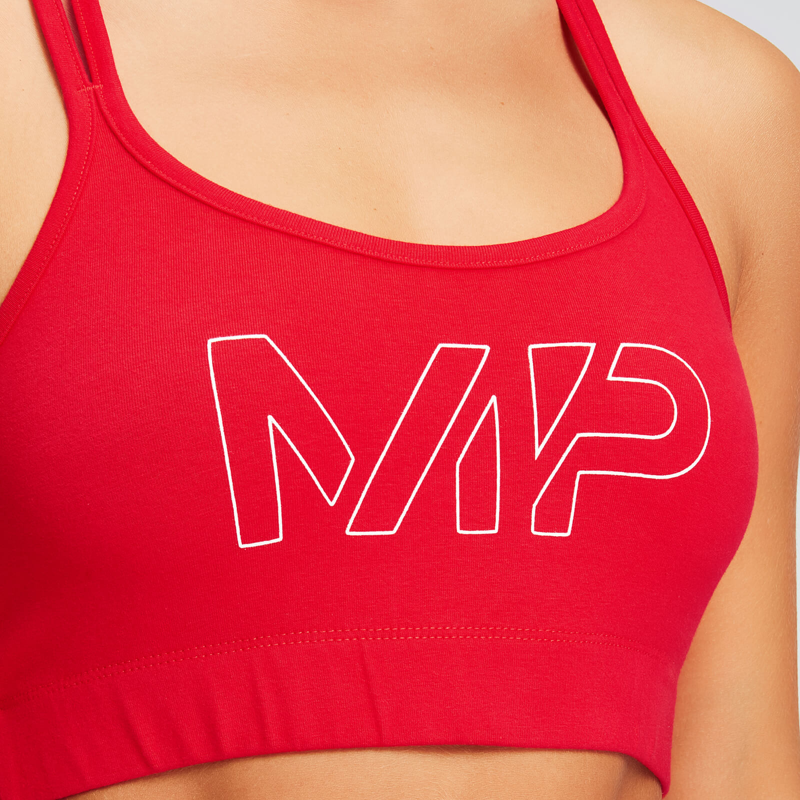 Brassière en jersey MP - Rouge