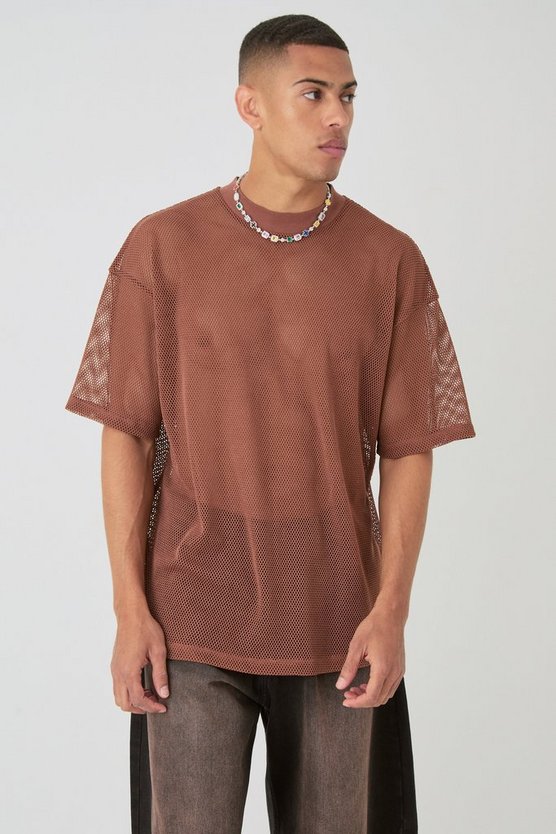 Oversize Mesh T-Shirt