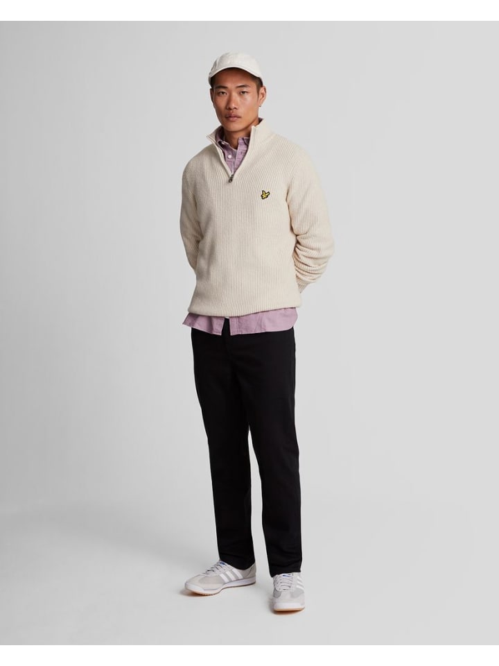 Lyle & Scott Langarmhemd in Graulila günstig kaufen