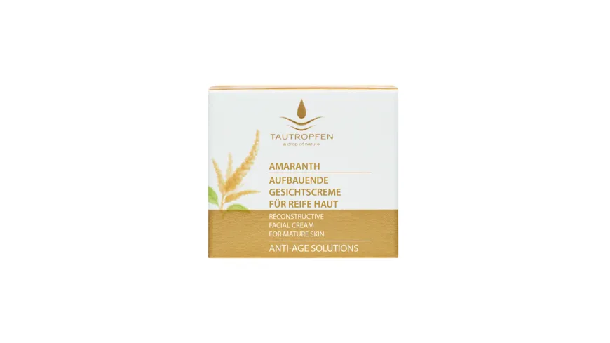 TAUTROPFEN Amaranth Anti-Age Solutions Aufbauende Gesichtscreme 50 ml
