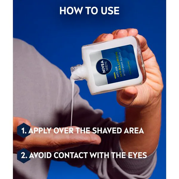 NIVEA Men Active Age Hyaluron Partavesi 100ml