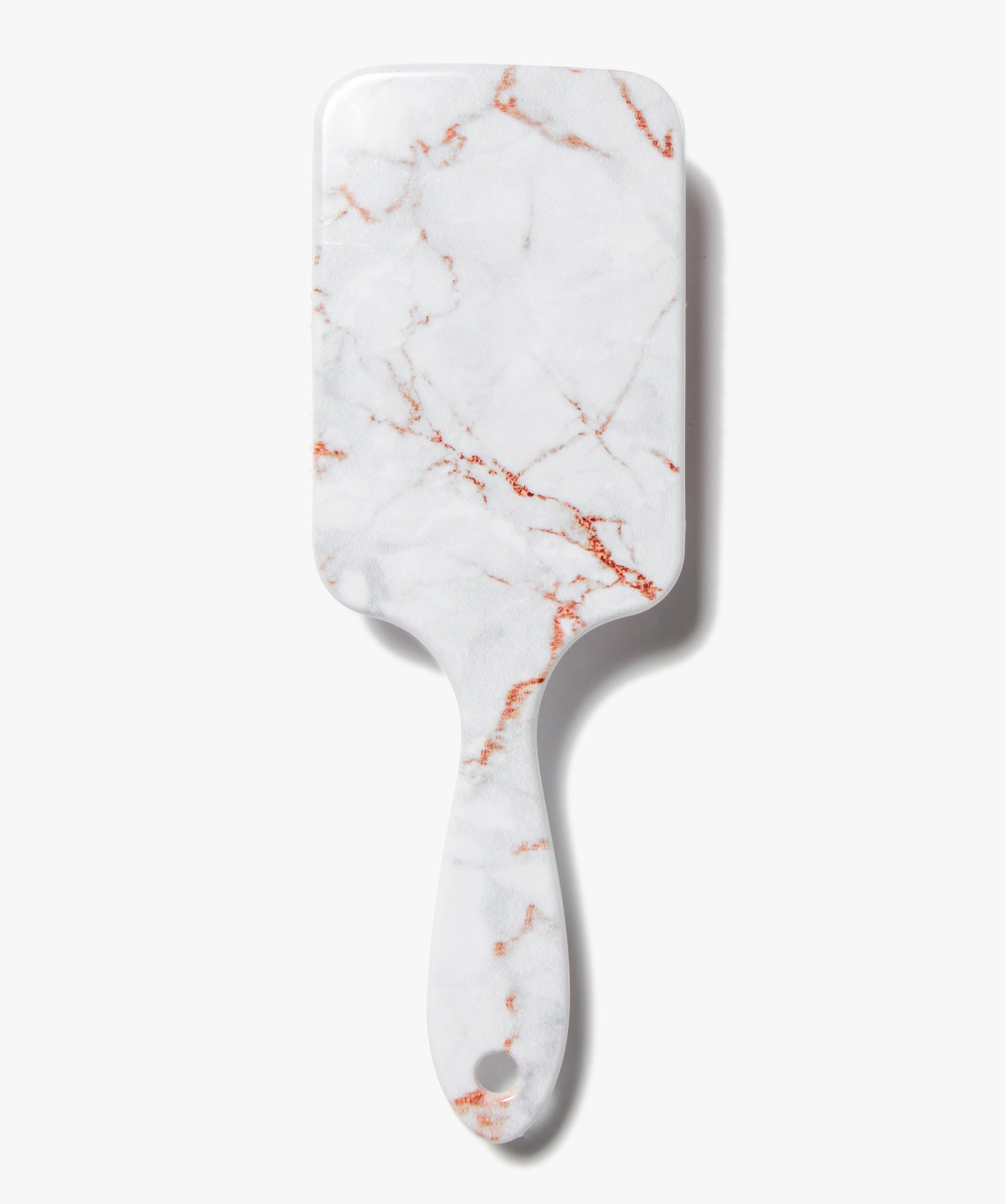 Brosse à cheveux femme aspect marbre blanc | GEMO