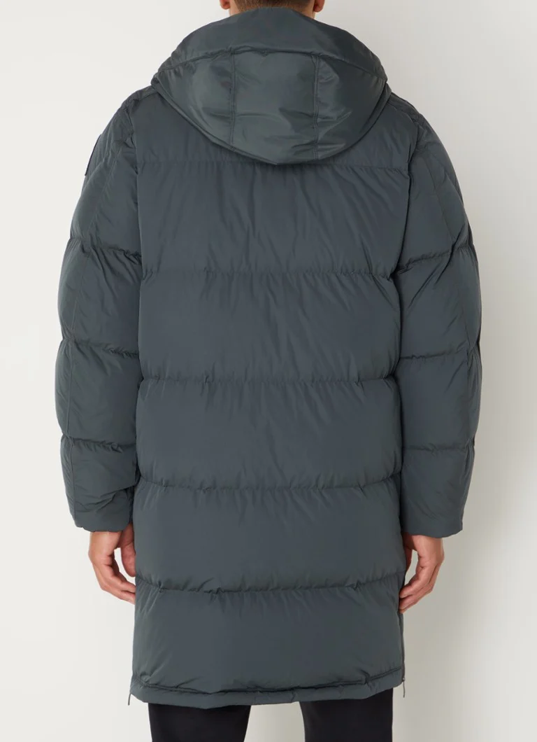 Parajumpers Long Bear prošivena parka s punjenjem od paperja i kapuljačom