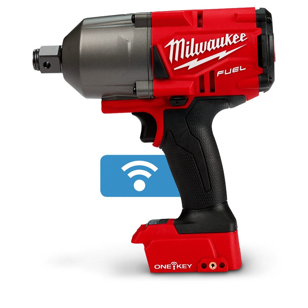 Chave de impacto sem escova Milwaukee 18V FUEL™ ONE-KEY™ Skin M18ONEFHIWF34-0 de alto torque
