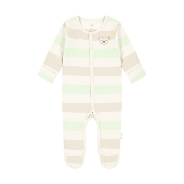 Strampler langarm, beige für Jungs
