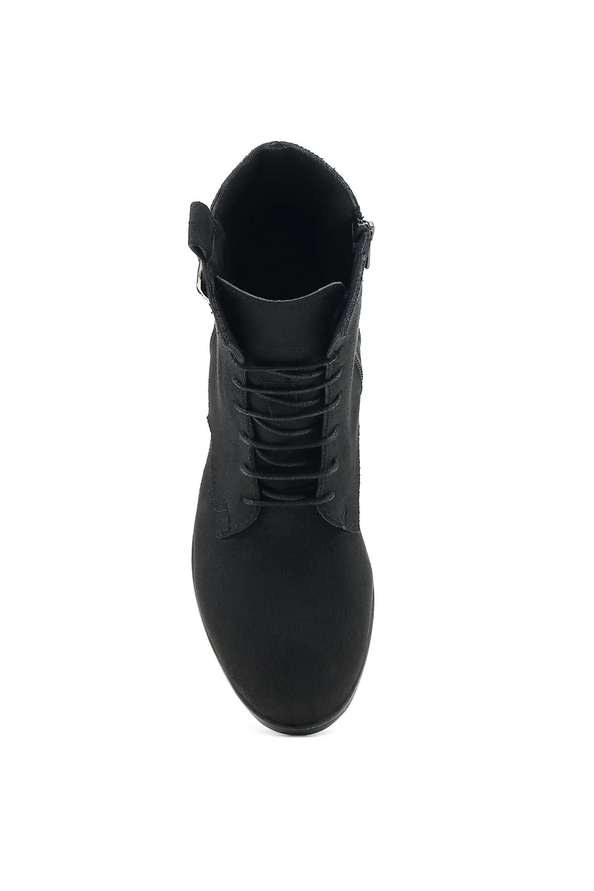 İnci  Stiefelette - Schwarz - Flacher Absatz