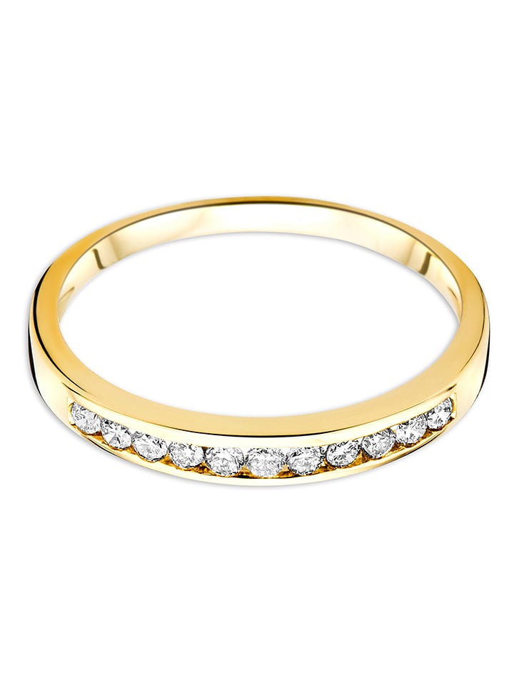 Diamant Exquis Gold-Ring mit Diamanten günstig kaufen