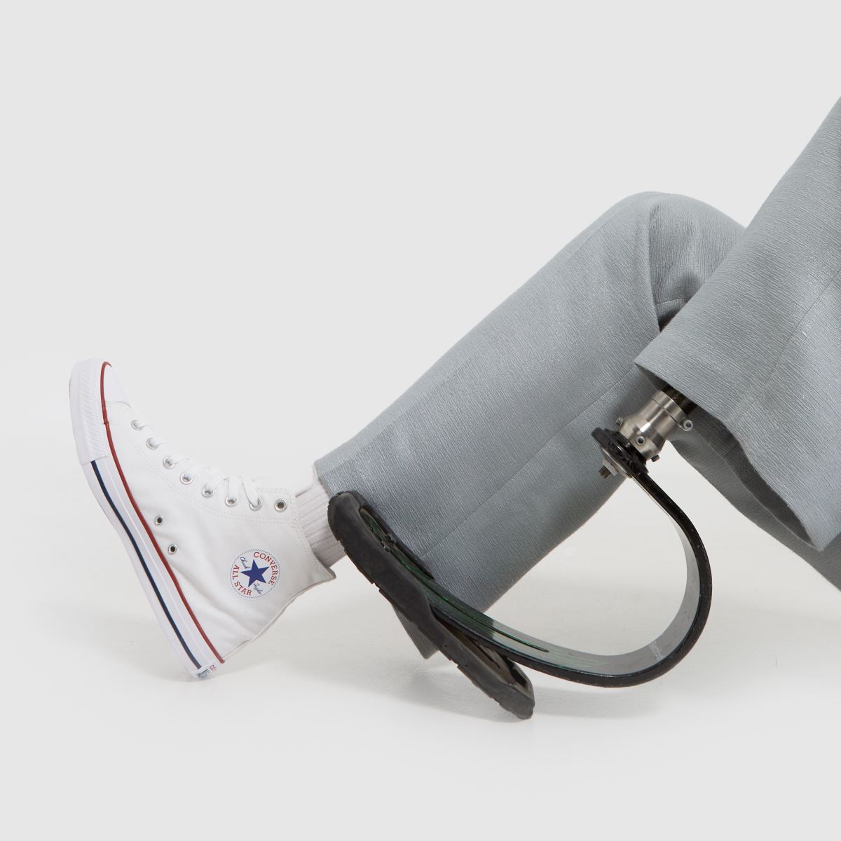 Converse All Star Hi cipők fehér színben