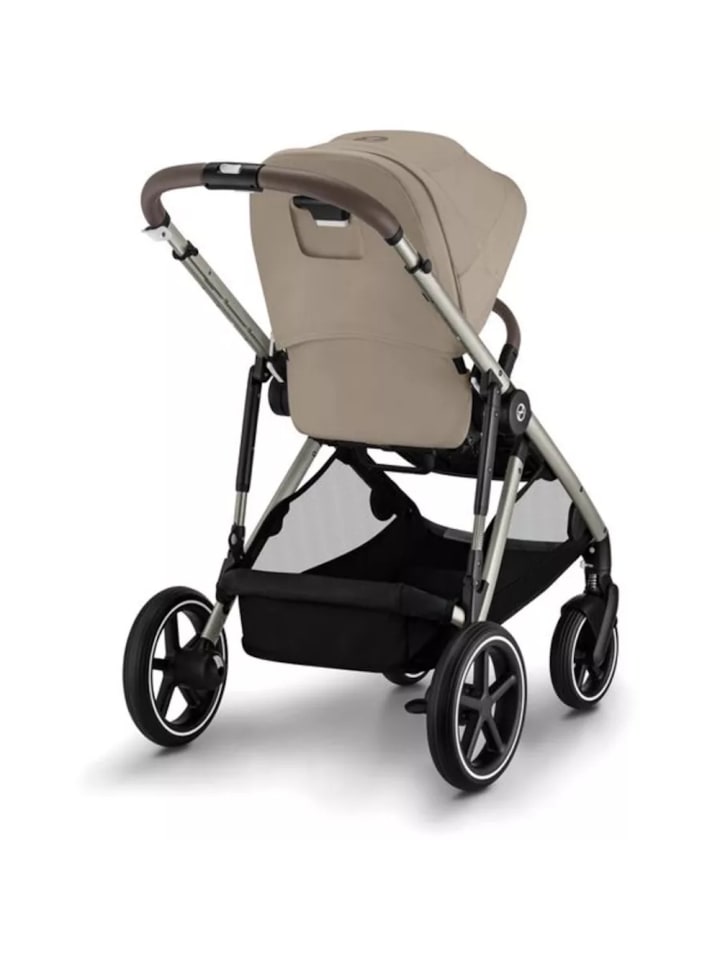 Cybex Cybex Gazelle S Kinderwagen - Farbe: Almond Beige / Gestell Taupe günstig kaufen onesize