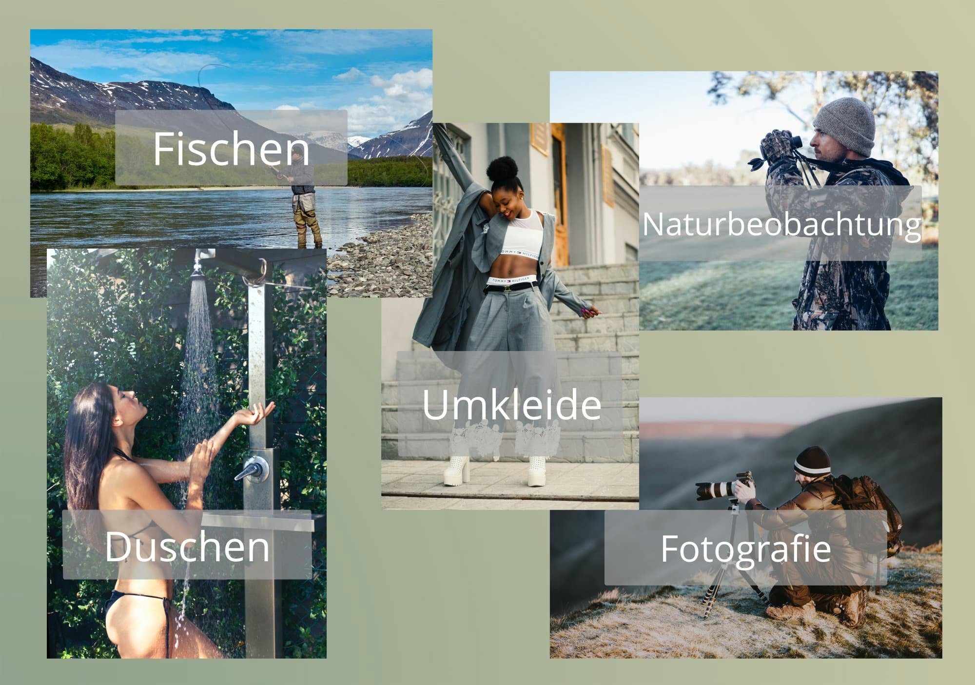 Stagecaptain Campingtoilette Quixie Toilet - Festival- und Reisetoilette, (Quixie Privacy Set, 2-St., inkl. Sichtschutz-Zelt & 10 Auffangbeutel), für Kinder und Erwachsene - Mit Handwaschsprayer