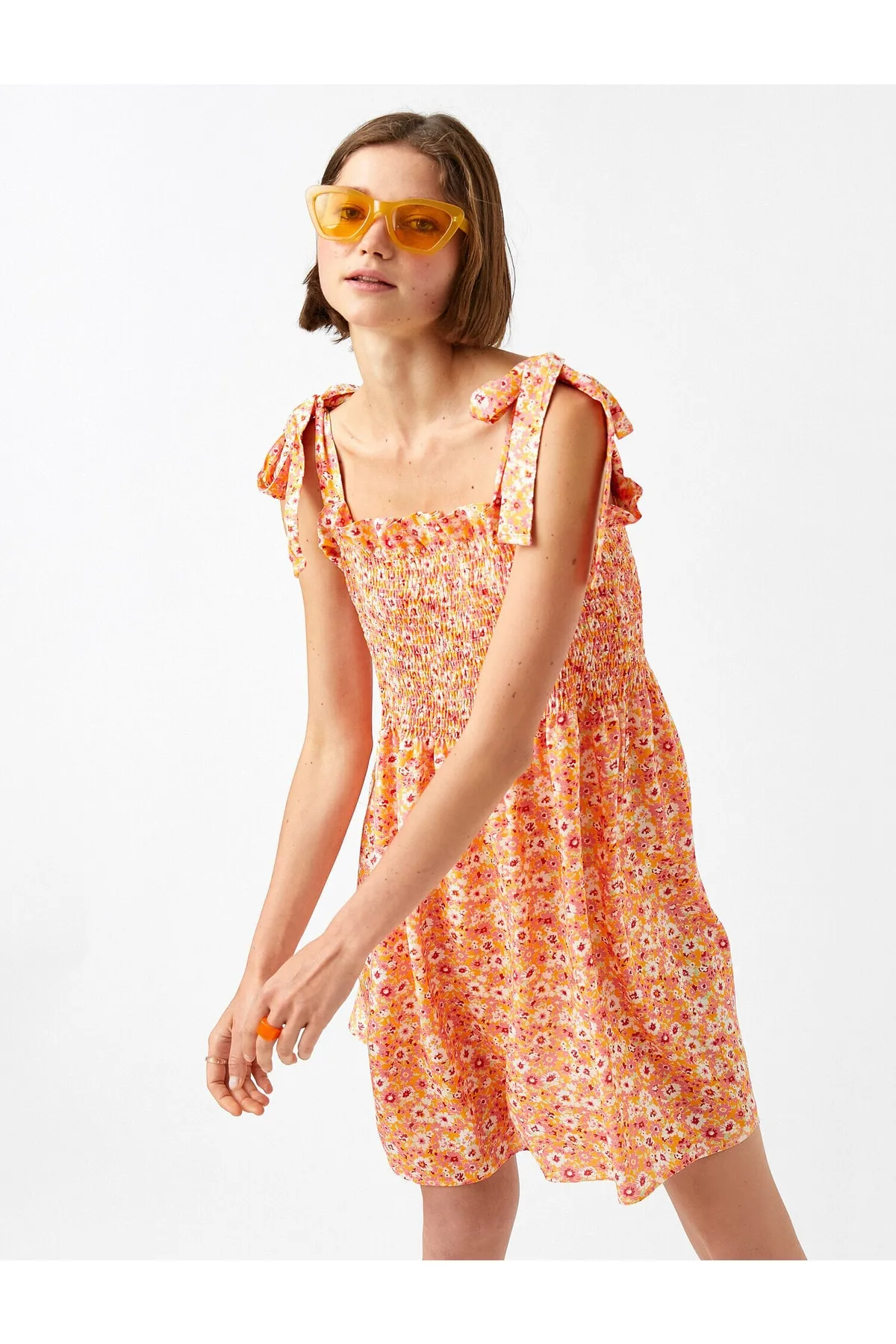 Koton  Minikleid Blumen Gipelli